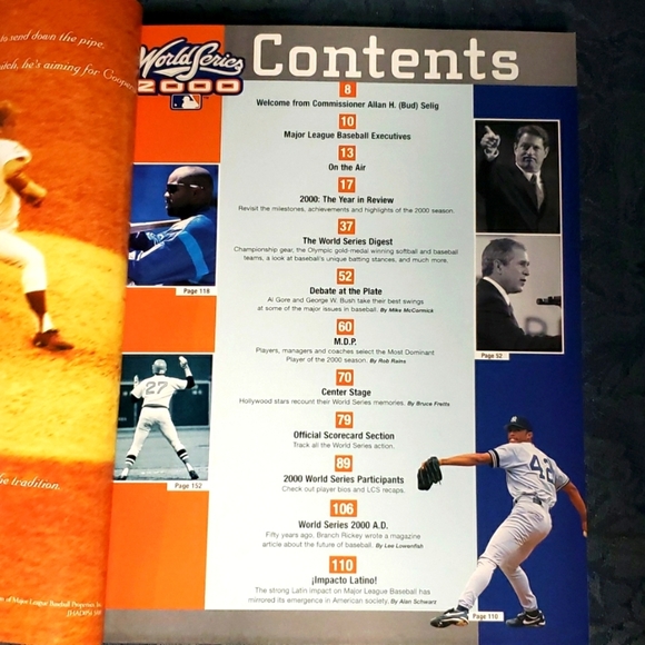 2000 World Series Official Program - Subway Series - Picture 6 of 7